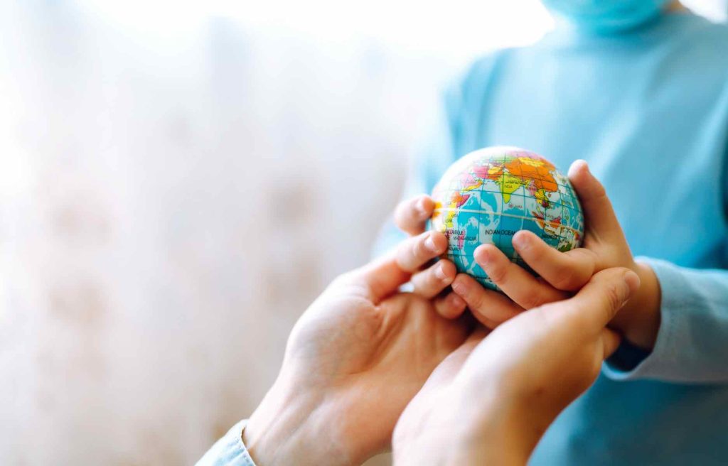 child in protective sterile medical mask with moth 2022 11 01 02 52 55 utc